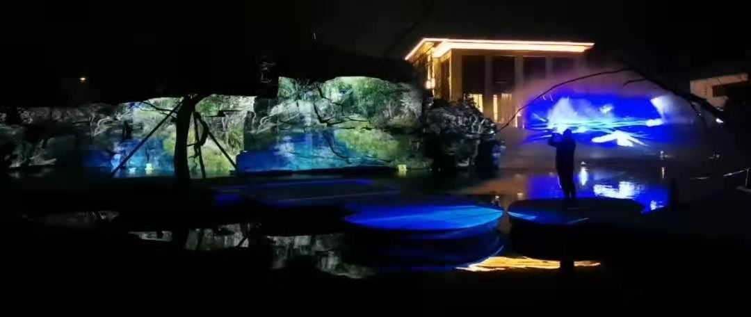 本公司签约郑州市嵩山院子夜景旅游项目